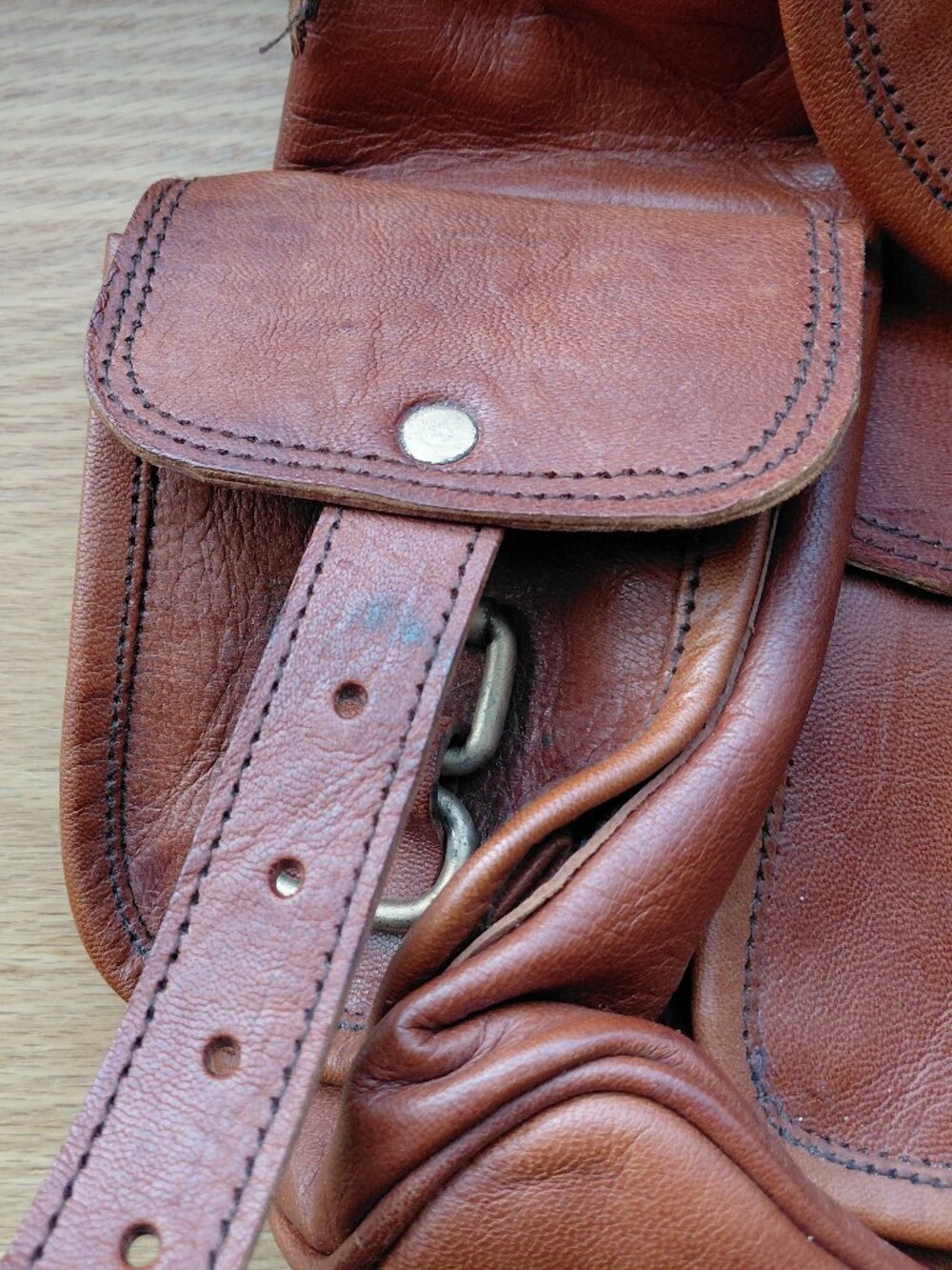 Leather Backpack - Picture 5 of 6